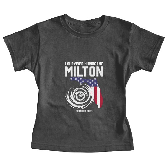 I survived Hurricane Milton October 2024 Florida Baby Tees