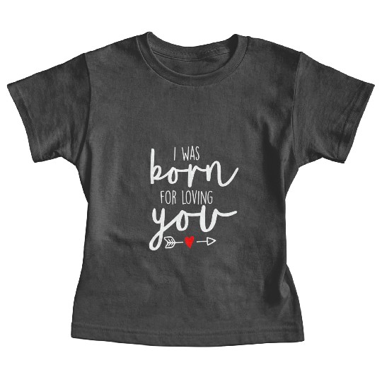 Bride Born For Loving You Bride To Be Engagement Baby Tees