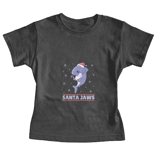 Santa Jaws Baby Tees