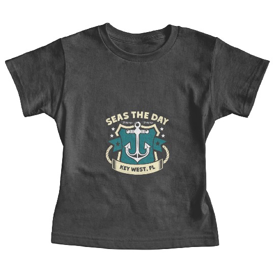 Key-West SEAS A DAY KEY-WEST SEAS Yachting Baby Tees