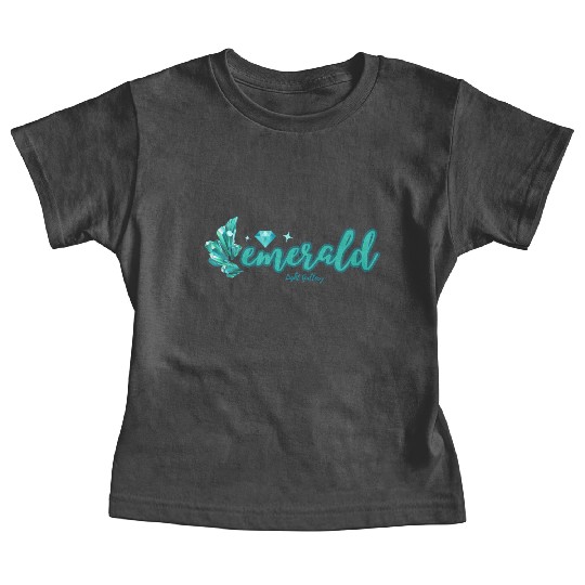 Emerald gemstone jewel Baby Tees