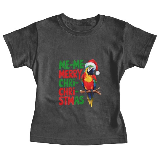 FUNNY XMAS PIRROT png2 Baby Tees