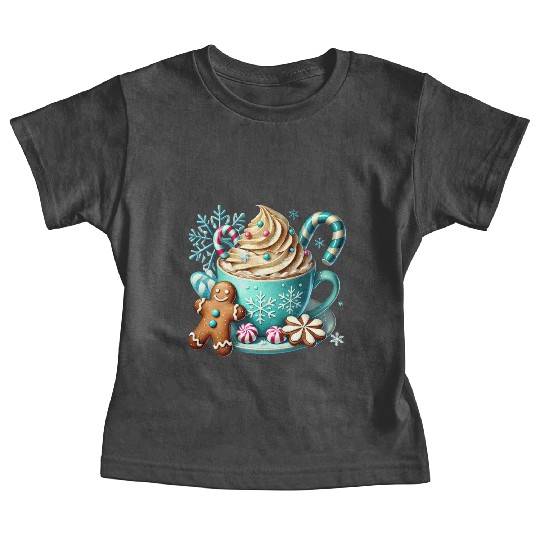 Christmas ice cream, Coquette Chistmas Baby Tees