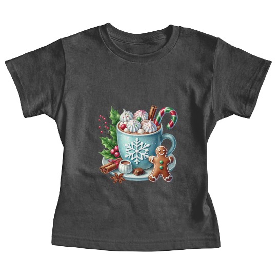 Christmas ice cream, Coquette Chistmas Baby Tees