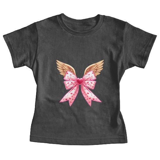 Cupid Bow, Valentine Retro Baby Tees