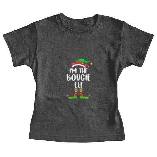 I'm The Bougie Elf Baby Tees Matching Family Christmas