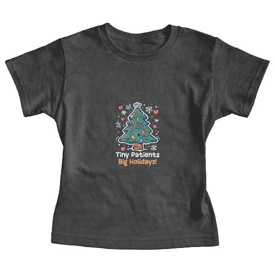 NICU Christmas Tiny Patients, Big Holidays! Baby Tees