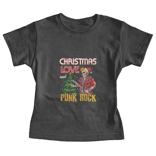 Rocky Christmas: Santa Claus Concert In Punk Rock Baby Tees