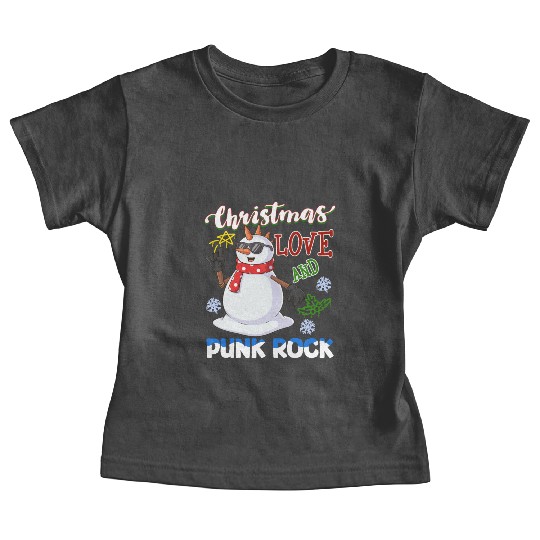 Rocky Christmas: Santa Claus Concert In Punk Rock Baby Tees