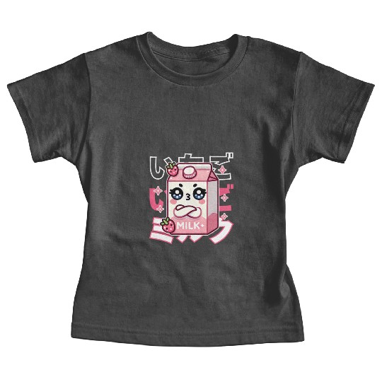 Touchy Strawberry Milk Hug Baby Tees