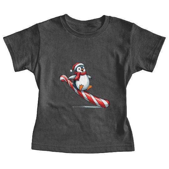 Penguin Candy Fun Baby Tees