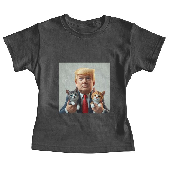 Trump Showing Kitty Love Baby Tees
