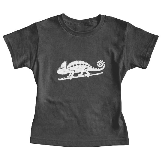 Spotted Chameleon Runs Across A Branch Baby Tees