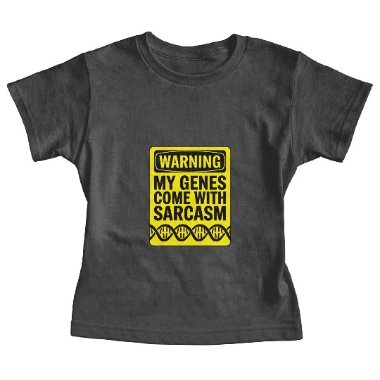 Sarcastic Genealogy DNA Test Genetics Biologist Baby Tees