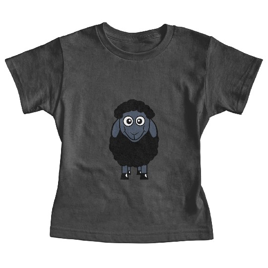 Black Sheep Small Cute Funny Lamb Cool Comic Sweet Baby Tees