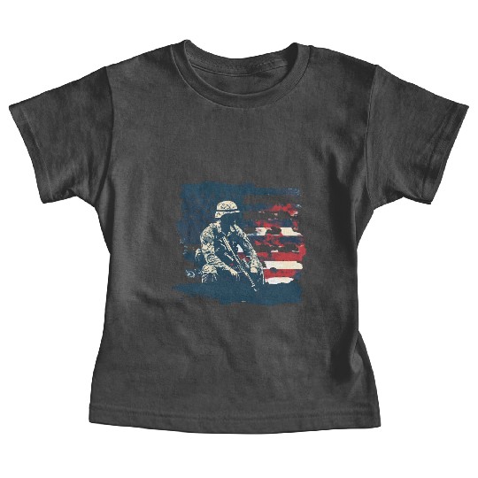 US Memorial Day Baby Tees