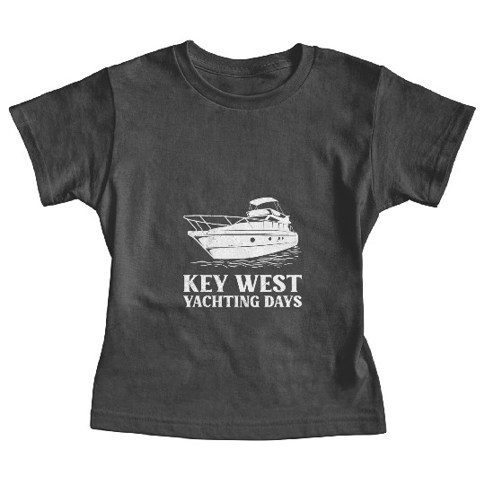 KEY-WEST YACHTING DAYS Florida Keys Sunshine-State Baby Tees