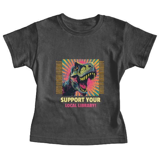 Support Your Local Library Baby Tees