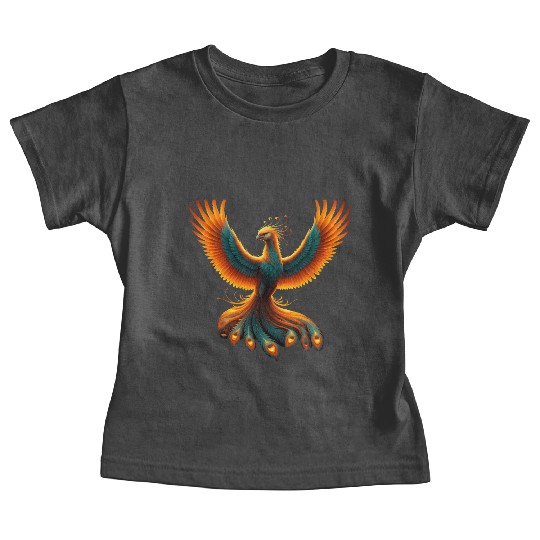 Phoenix Power A Colorful Celebration of Life Baby Tees