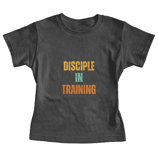 Retro Disciple in training barbell Baby Tees