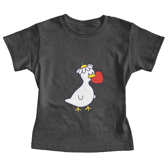 Silly Goose in Love Baby Tees
