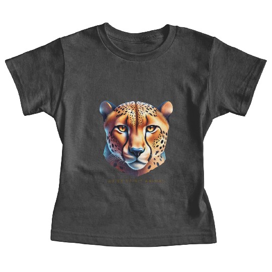 Aries Spirit Animal Cheetah Baby Tees