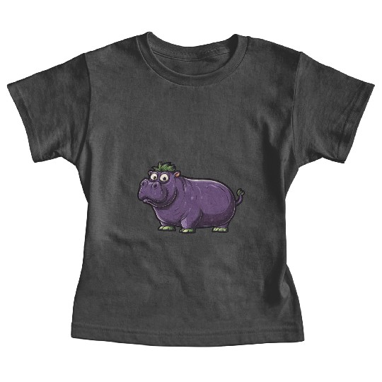 Hip Eggplant Baby Tees