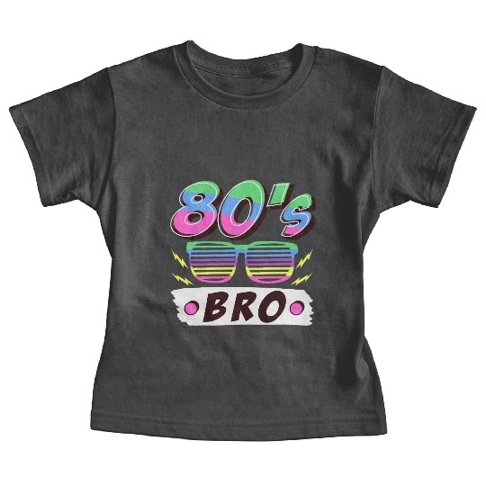 Retro 80s Style design – Perfect for Nostalgia Fa Baby Tees