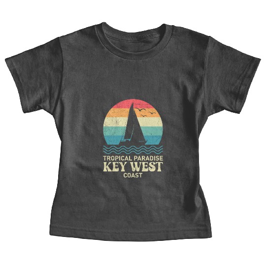 Florida TROPICAL PARADISE KEY-WEST COAST Baby Tees