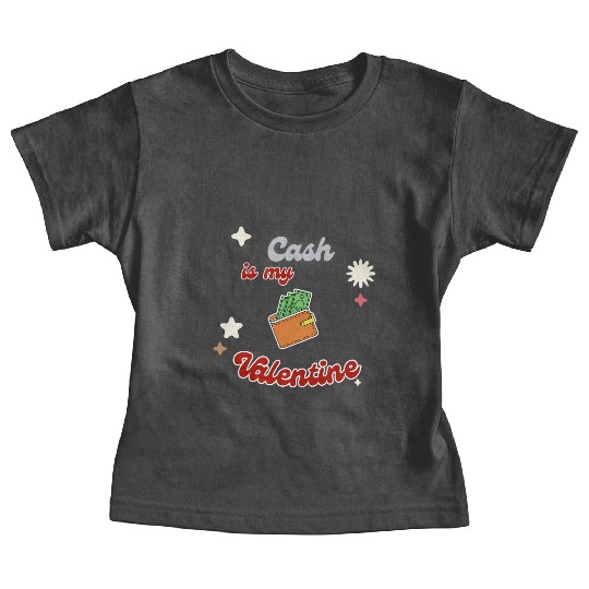 Money Lover's Valentine Apparel Baby Tees