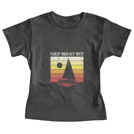 Florida ESCAPE TO KEY-WEST Sailing Florida Baby Tees