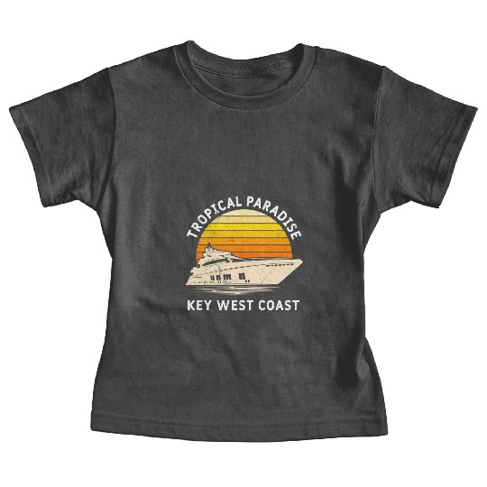 Florida TROPICAL PARADISE KEY-WEST COAST Baby Tees