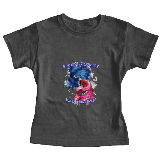 Theres Nothing More Devastating Bobber Sayings Baby Tees