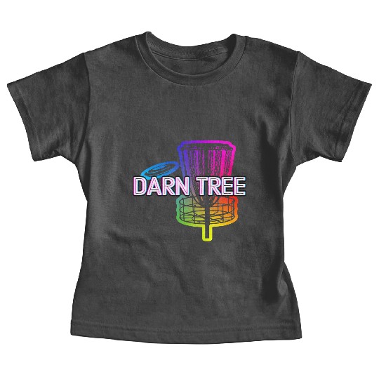 Darn Tree Disc Golf Funny Golfer Humor Outdoor Baby Tees