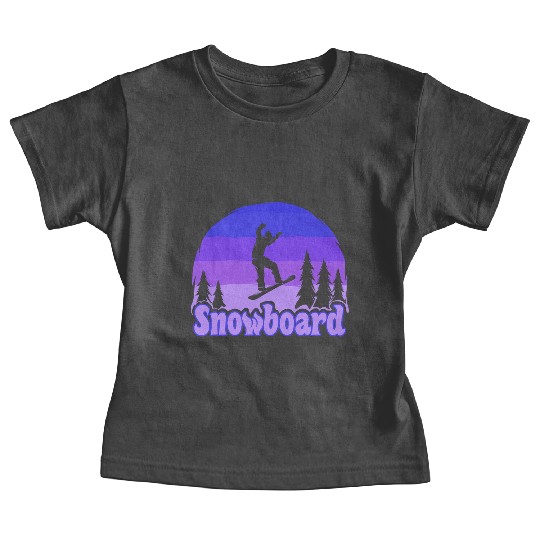 snowboard snowboarding Baby Tees