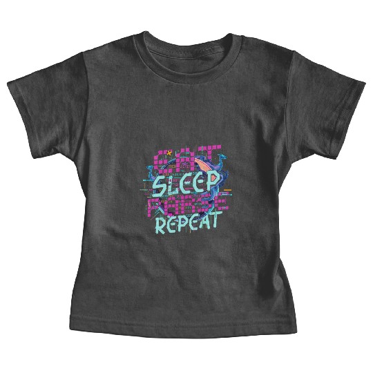 Computer Linguist Eat Sleep Parse Repeat Baby Tees
