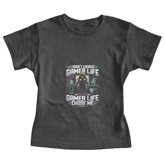 Embrace The Gamer Life For All Gaming Enthusiasts Baby Tees