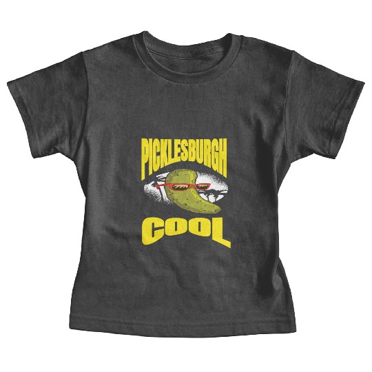 Pittsburgh Humor Picklesburgh Cool Relaxing Pickle Baby Tees