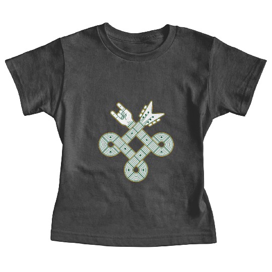 Celtic Knot Guitar | St. Patrick’s Day Baby Tees