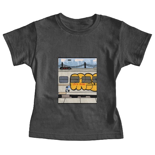 New York City – City of Dreams | NYC Skyline Baby Tees