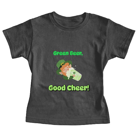Green Beer Good Cheer Baby Tees