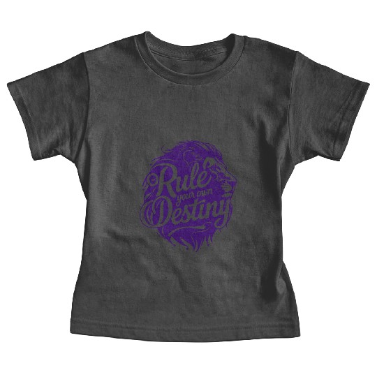 Rule Your Destiny Lion art & Design Baby Tees