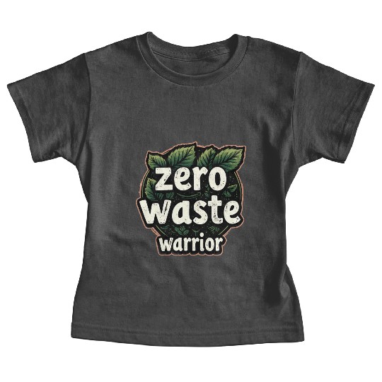 Zero Waste Warrior Badge Baby Tees