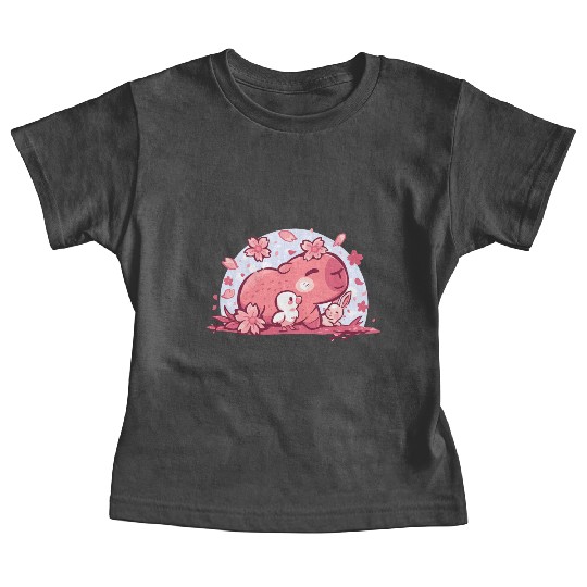 Pink Spring Friends Baby Tees