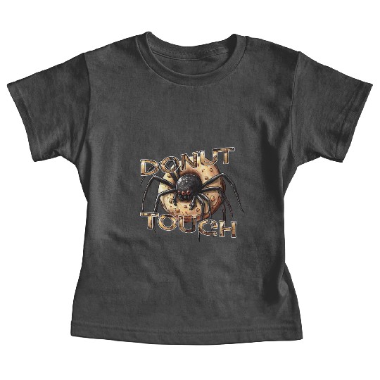 Donut Spider Funny Pun Baby Tees