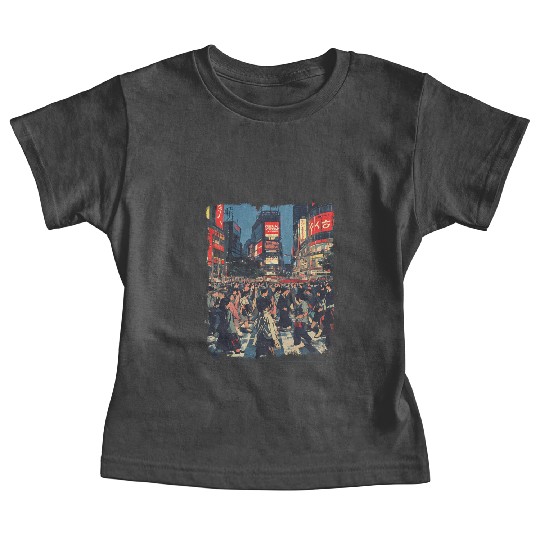 I SURVIVED SHIBUYA CROSSING - JAPAN THEME Baby Tees