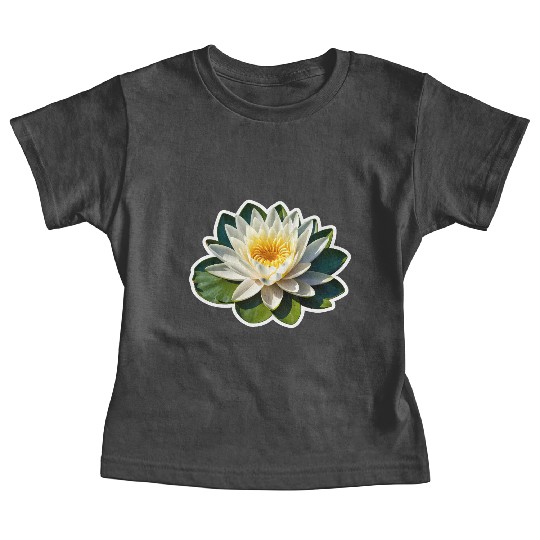 A beautiful Water Lily Baby Tees