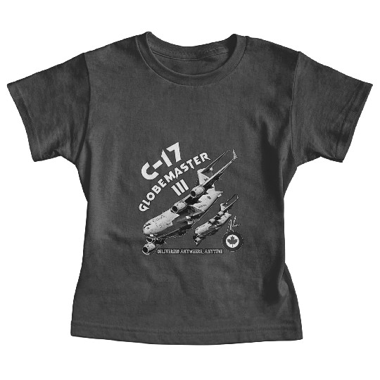 Royal Canadian Air Force C-17 Globemaster Baby Tees