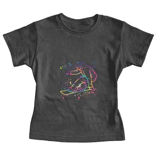 Snowboarder Snowboard Snowboarding Baby Tees