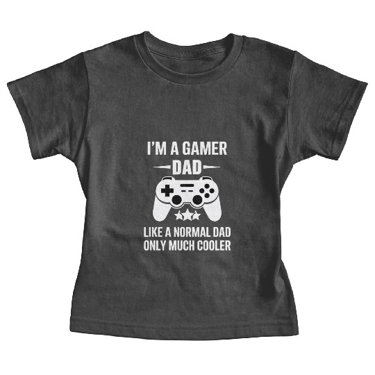 Gamer Dad Baby Tees – Funny Father's Day Gift